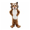 Friendly Lightweight Bobcat Mascot Costume