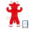 Happy Red Bull Mascot Costume