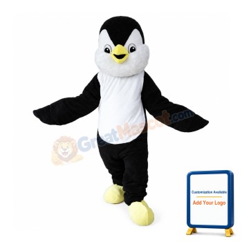 Friendly Lightweight Penguin Mascot Costume