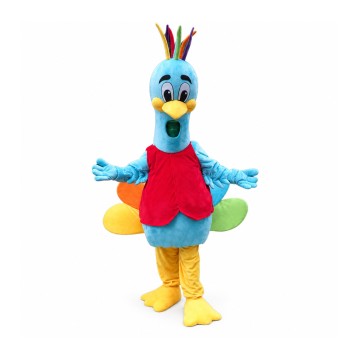 Peacock Mascot Costume