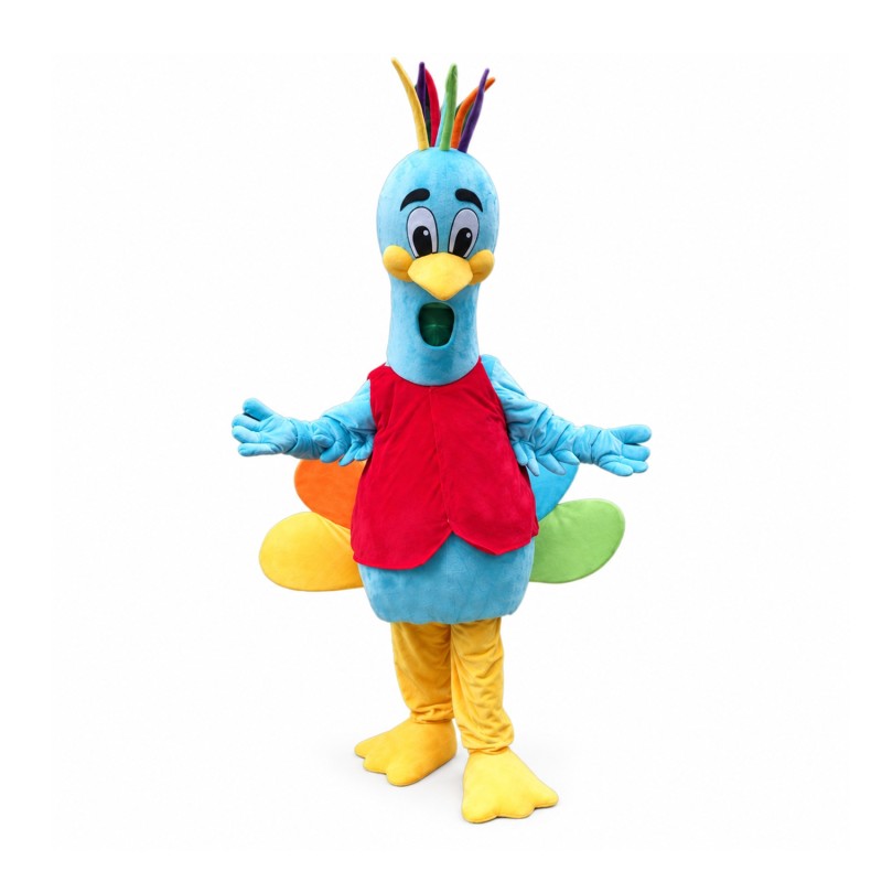 Peacock Mascot Costume