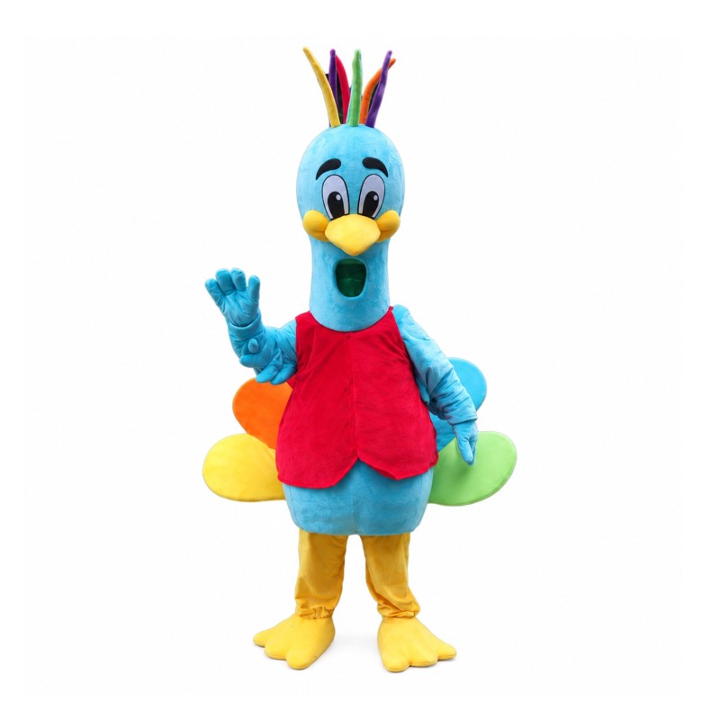 Peacock Mascot Costume