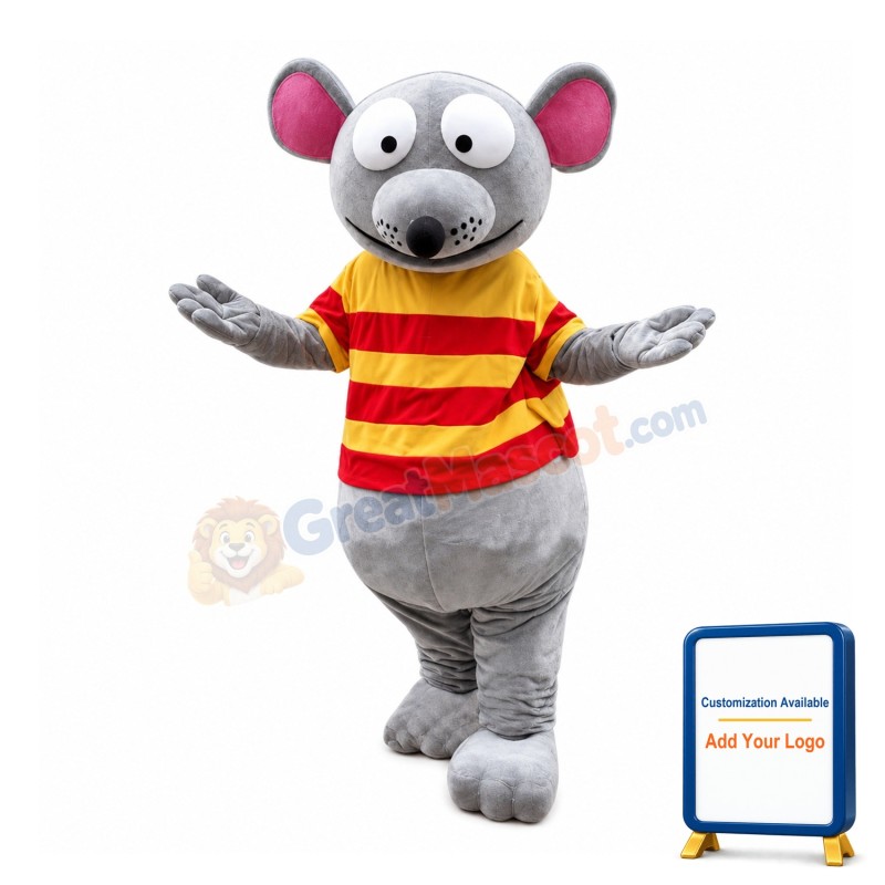 Cartoon Mouse Mascot Costume