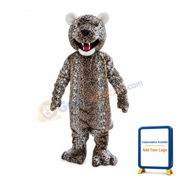 Happy Leopard Mascot Costume