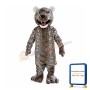 Happy Leopard Mascot Costume