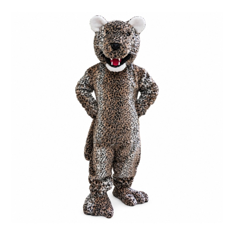 Happy Leopard Mascot Costume