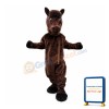 Brown Lightweight Horse Mascot Costume