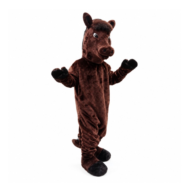 Brown Lightweight Horse Mascot Costume