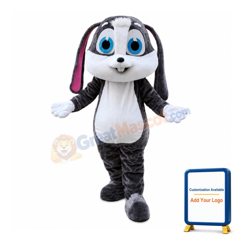 Cartoon Bunny Mascot Costume