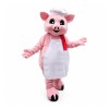 Pink Pig Chef Mascot Costume