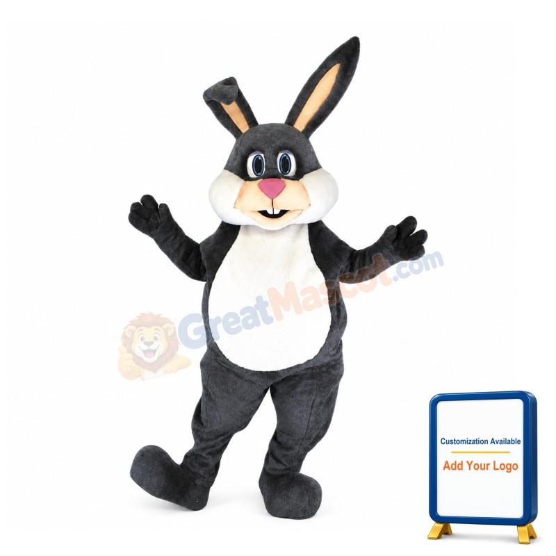 Friendly Lightweight Bunny Mascot Costume