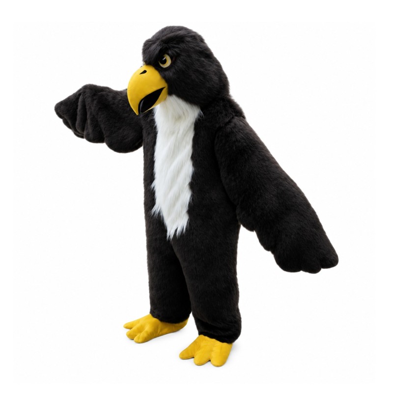 Plush Bald Eagle Mascot Costume