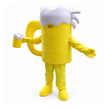 Cold Beer Cup Mascot Costume