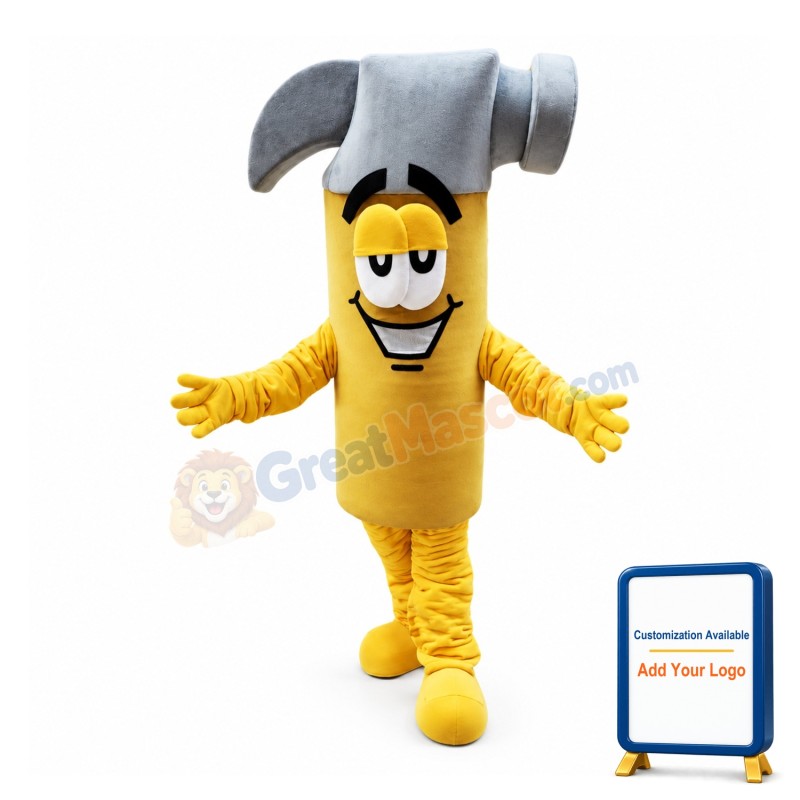 Hammer Mascot Costume