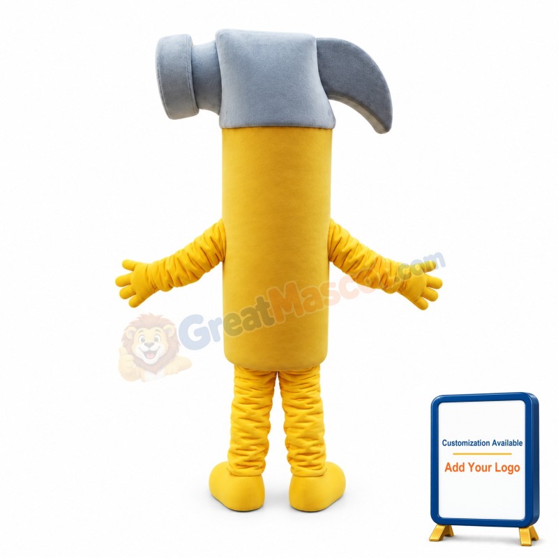 Hammer Mascot Costume