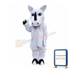 White Rhino Mascot Costume