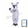 White Rhino Mascot Costume