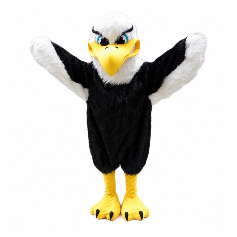 Fierce Plush Eagle Mascot Costume