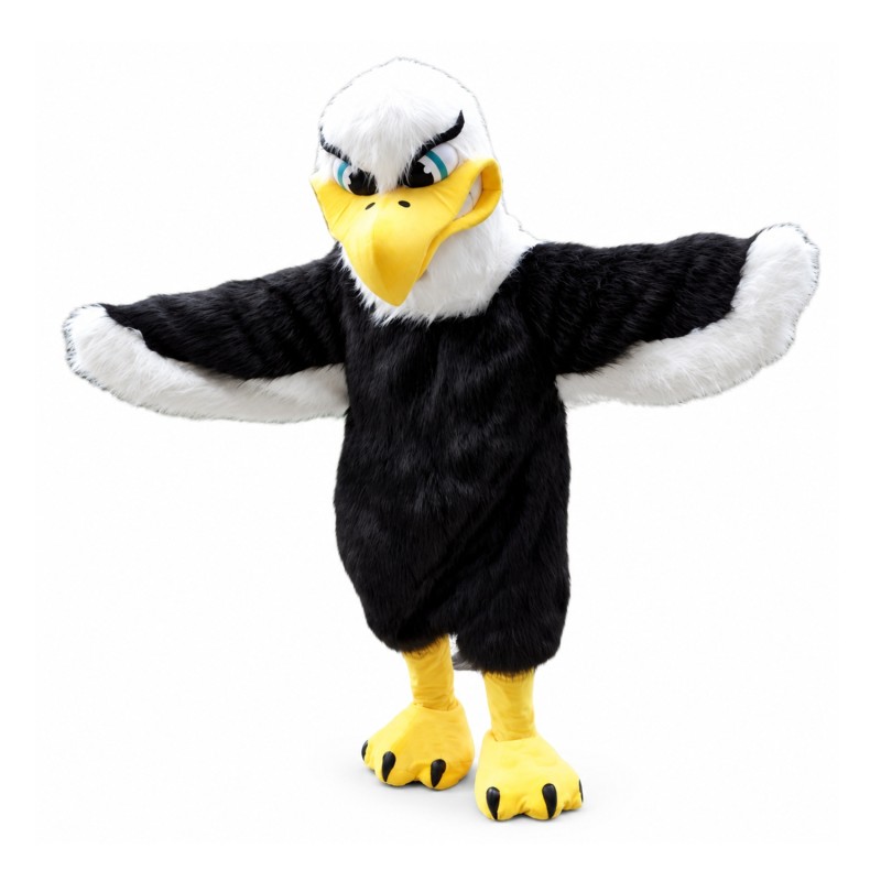 Fierce Plush Eagle Mascot Costume