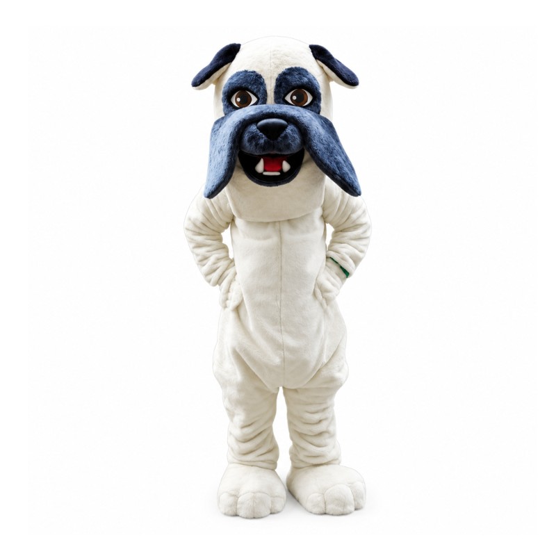 Cute Lightweight Bulldog Mascot Costume