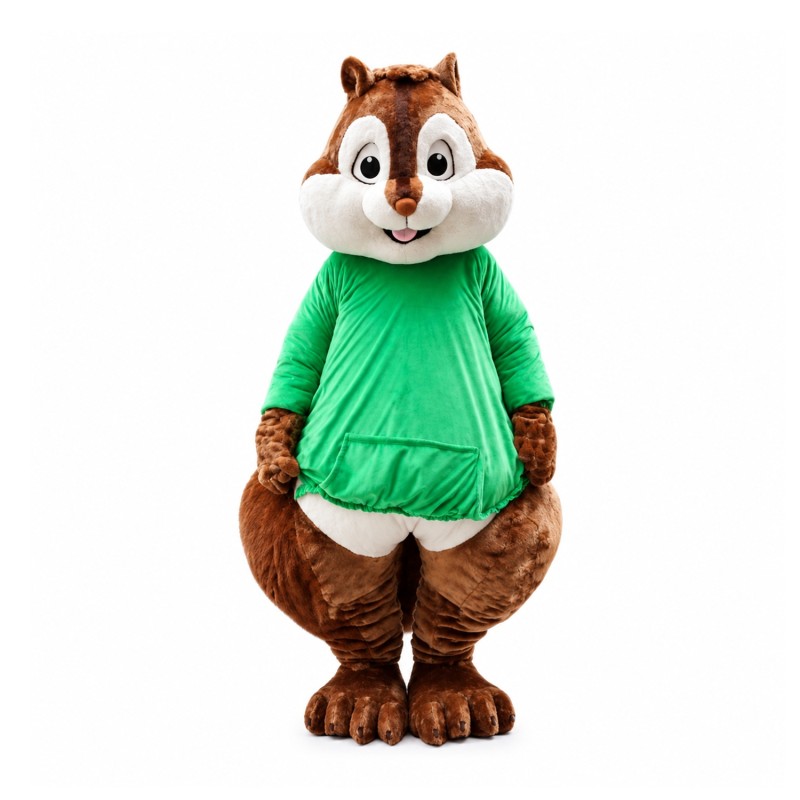 Friendly Lightweight Chipmunk Mascot Costume