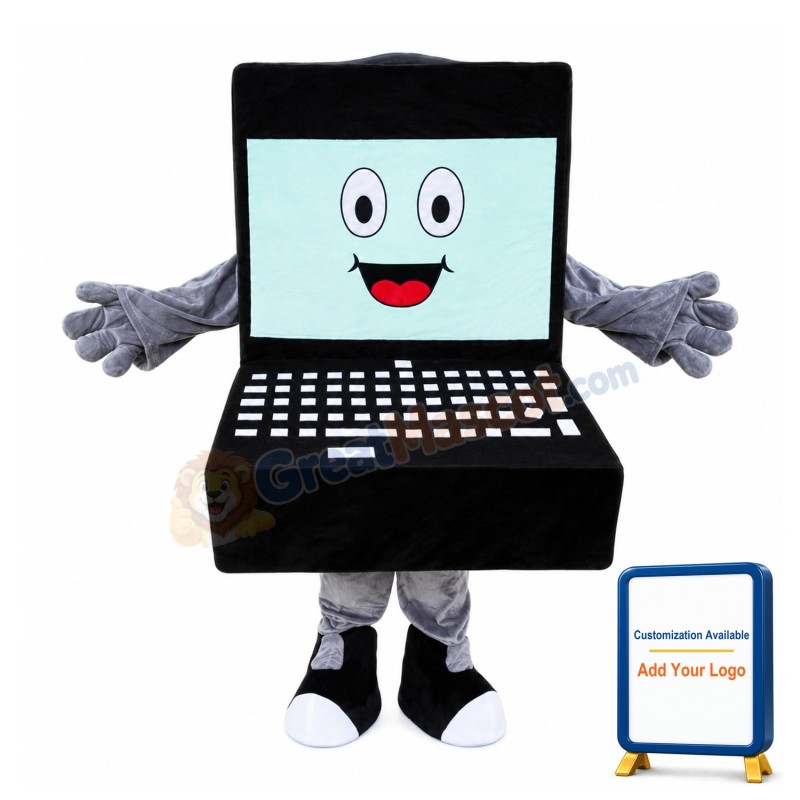 Laptop Mascot Costume