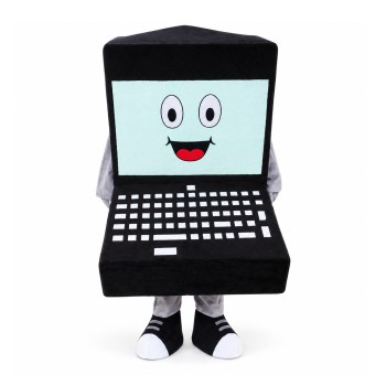 Laptop Mascot Costume