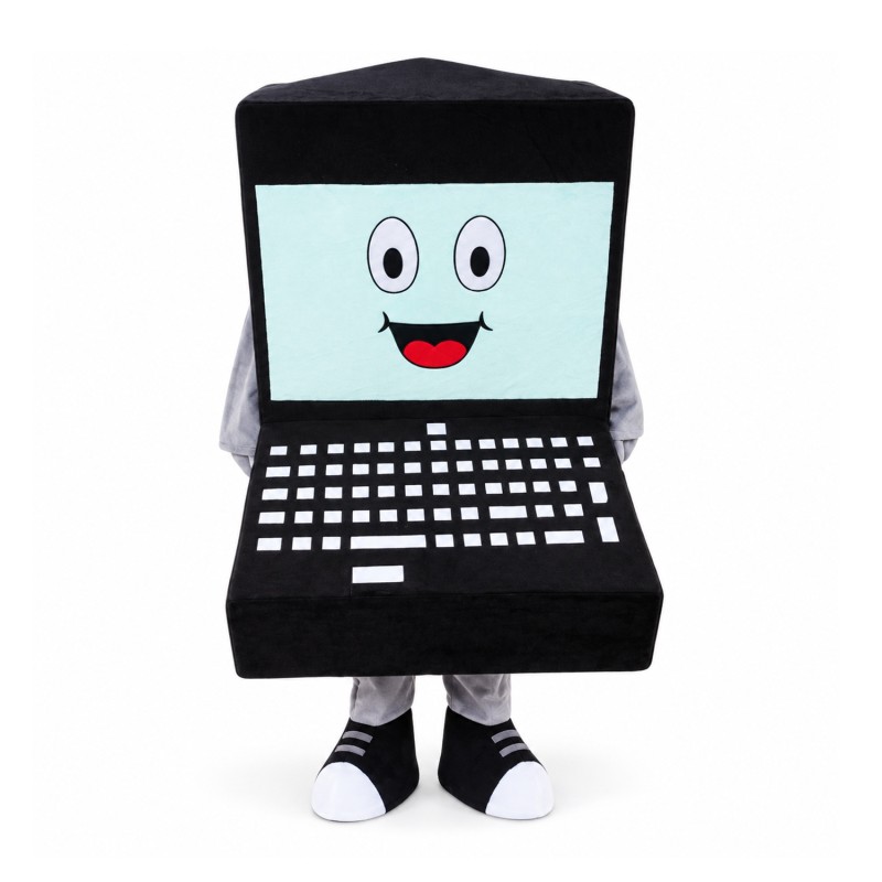 Laptop Mascot Costume