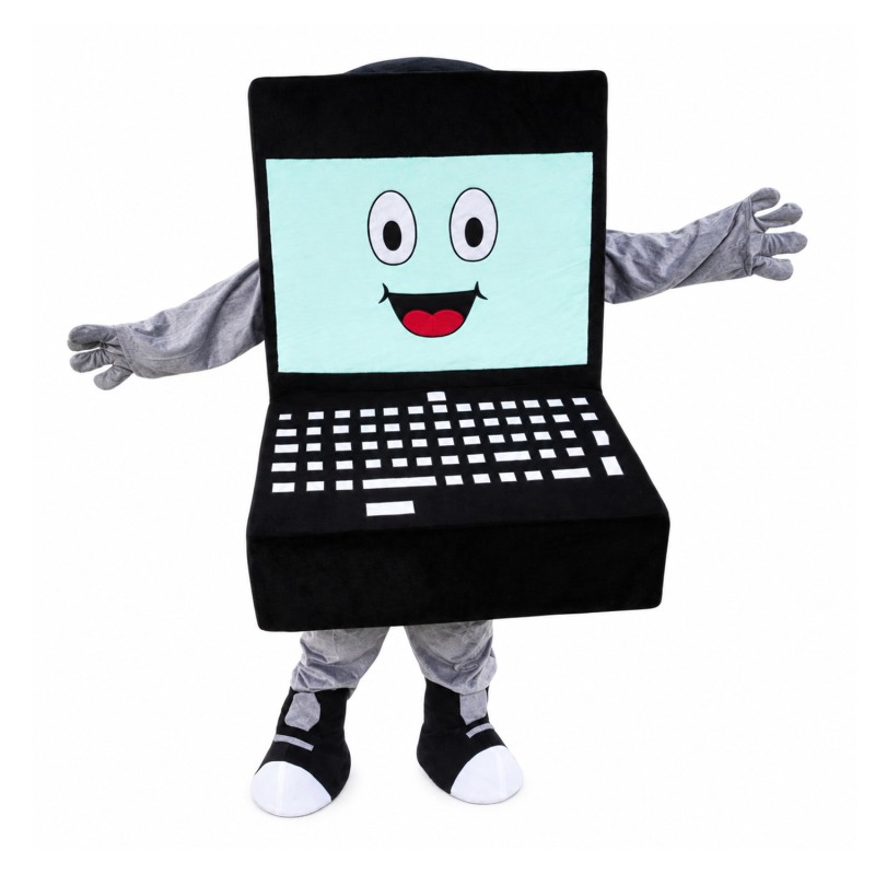 Laptop Mascot Costume