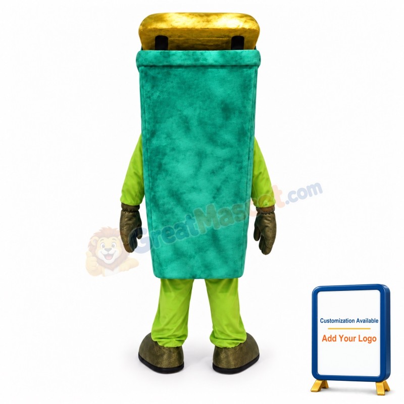 Waste Bin Mascot Costume