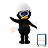 Black Chick Mascot Costume
