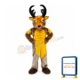 Power Muscular Deer Mascot Costume