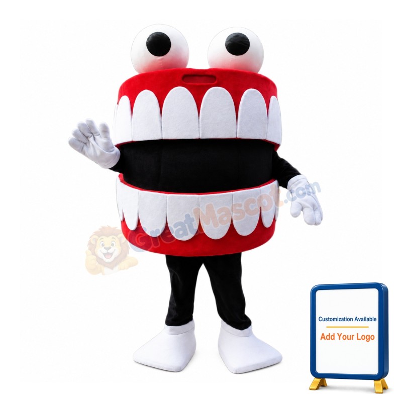 Oral Cavity Mascot Costume