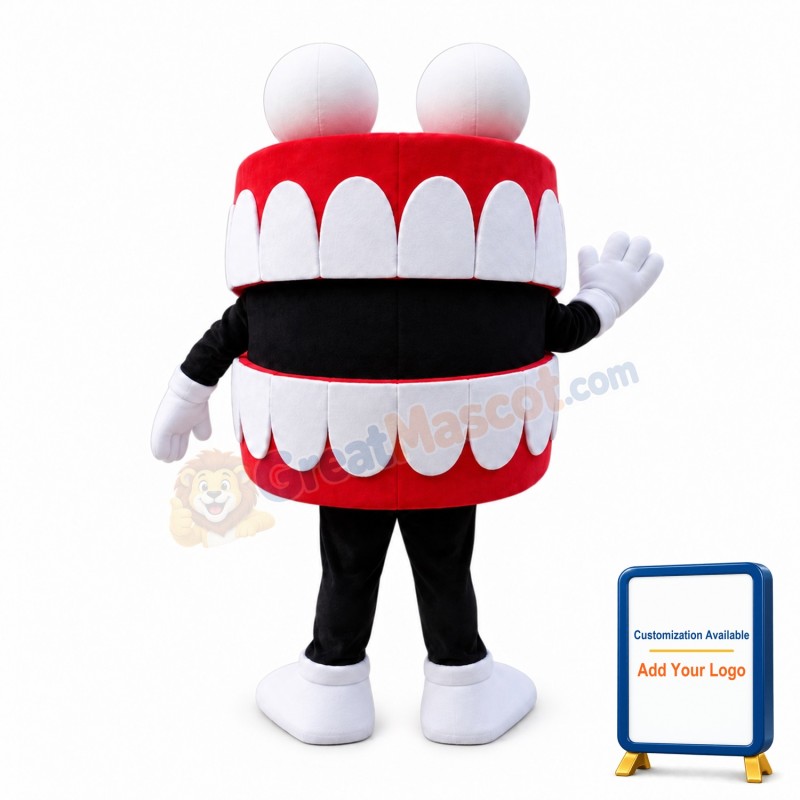 Oral Cavity Mascot Costume