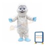 Cute Yeti Snowman Mascot Costume