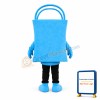 Blue Bag Mascot Costume