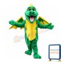 Happy Lightweight Green Dragon Mascot Costume