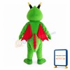 Cute Lightweight Green Dragon Mascot Costume