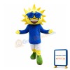 Sunflower Boy Mascot Costume