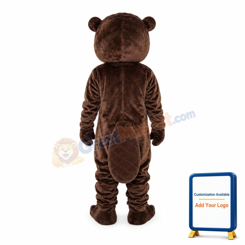 Cute Lightweight Beaver Animal Mascot Costume