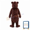 Friendly Adult Beaver Mascot Costume