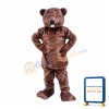 Happy Adult Beaver Mascot Costume