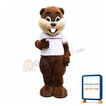 Beaver Mascot Costume