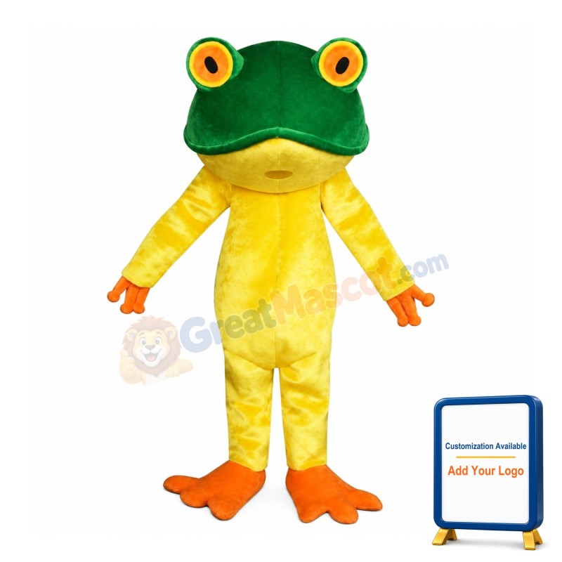 Cute Lightweight Frog Mascot Costume