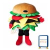 Hamburger Mascot Costume