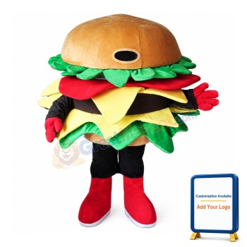 Hamburger Mascot Costume