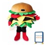Hamburger Mascot Costume