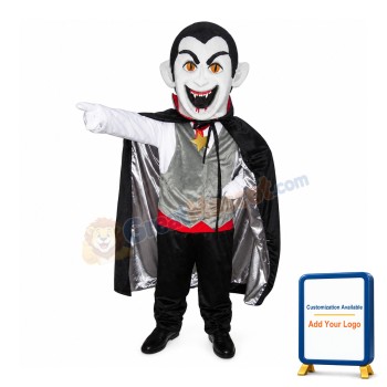 Halloween Vampire Mascot Costume