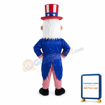 Uncle Sam Mascot Costume