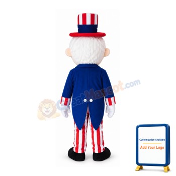 Cute Uncle Sam Mascot Costume